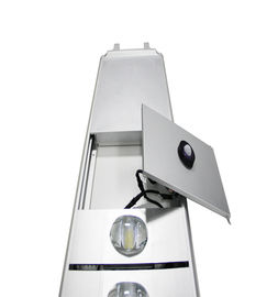 7200lm / W 120 วัตต์ Bridgelux LED โคมไฟถนนพลังงานแสงอาทิตย์กับ 30 ° ~ 150 °มุมโคมไฟ