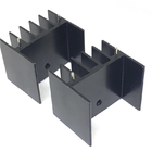 ADC12 Silver Finishing Aluminium Extrusion Heat Sink With deburring Process