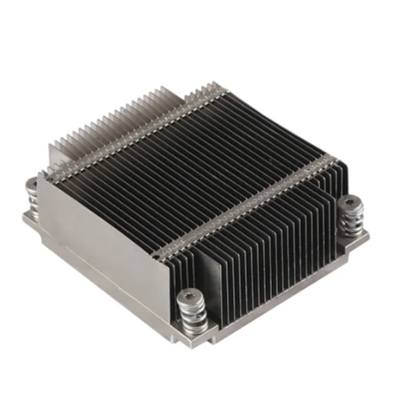 Custom Length Extrusion Heat Sink 0.01mm Tolerance Square Shape