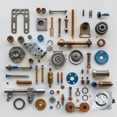 Anodized Colorful Custom Cnc Machined Aluminum Parts Products Mechanical Component