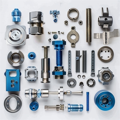 Anodized Colorful Custom Cnc Machined Aluminum Parts Products Mechanical Component
