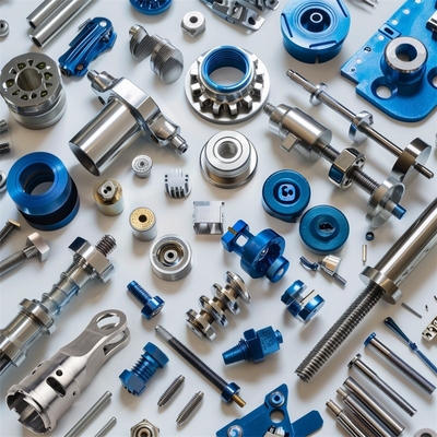 Anodized Colorful Custom Cnc Machined Aluminum Parts Products Mechanical Component
