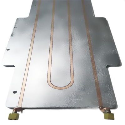 Silver Cpu Cold Plate Liquid Cooling For Heat Dissipation