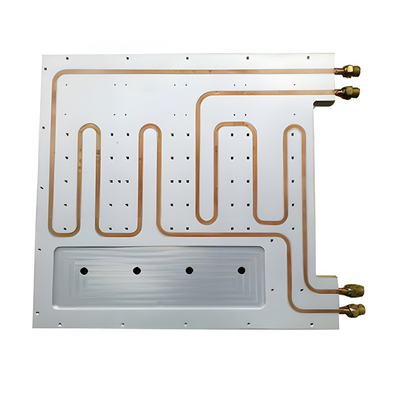 Silver Cpu Cold Plate Liquid Cooling For Heat Dissipation