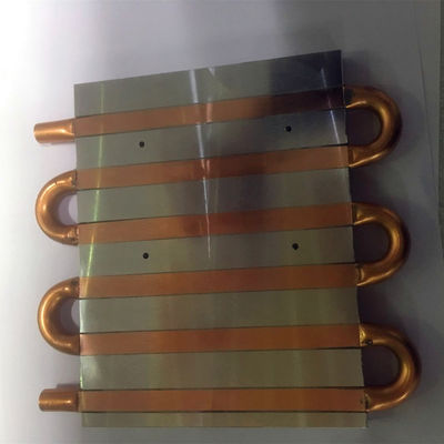 T5 Water Liquid Cooling Heatsink , Al6061 Bonded Fin Heat Sink