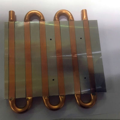 T5 Water Liquid Cooling Heatsink , Al6061 Bonded Fin Heat Sink