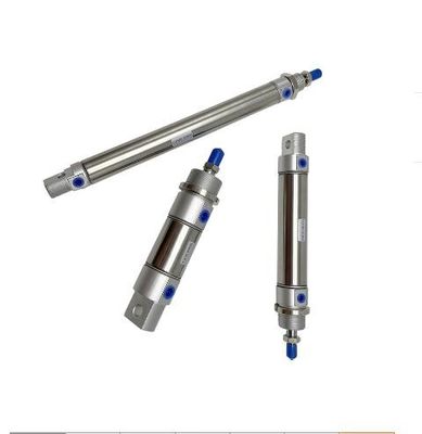 Customized Stainless Steel SS304 / Iron CNC Turning Pneumatic Air Cylinder Roller