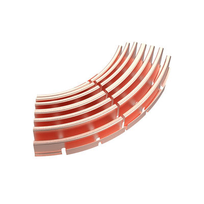 Customized Folded Fin Heatsink Stacked Fin Copper For Various Shapes