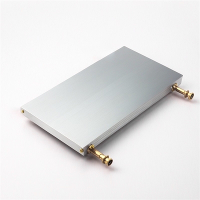Performance extrusion Aluminium Heat Sink Profiles Silver Color