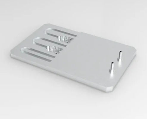 Brazing Aluminum Water Cold Plate Heat Sink Beauty Equipment Use LF