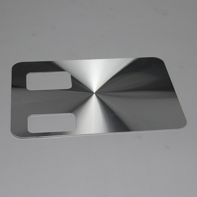 0.02mm 6063 6061 Aluminum CNC Machining Process Panel 4 Axis